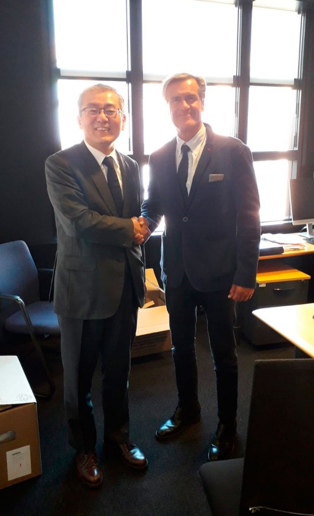 Reunión con el Embajador de la República de Corea