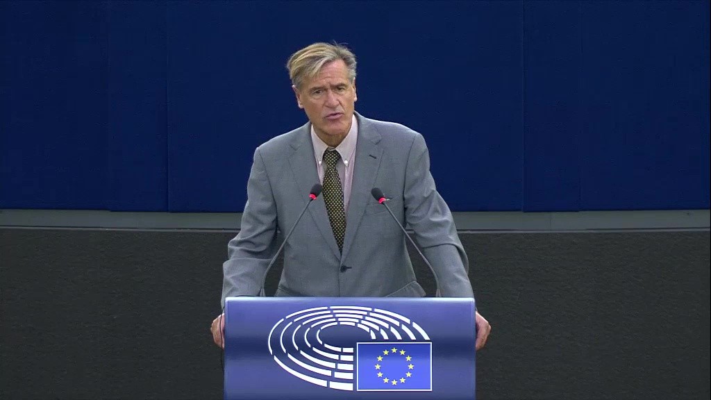 Intervención en el Parlamento Europeo de Estrasburgo