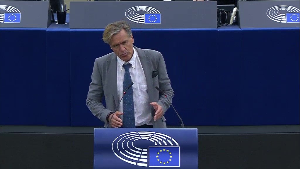 Intervención en el pleno del Parlamento Europeo en Estrasburgo el 18 octubre a las 20 horas