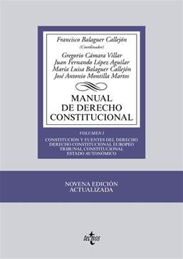 MANUAL DE DERECHO CONSTITUCIONAL – VOL. I