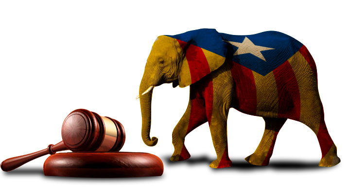 Un elefante en el salón ante el imperio de la ley