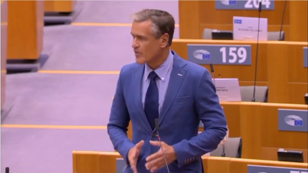 Intervención en el Parlamento Europeo el 5 0ct a las 19:48