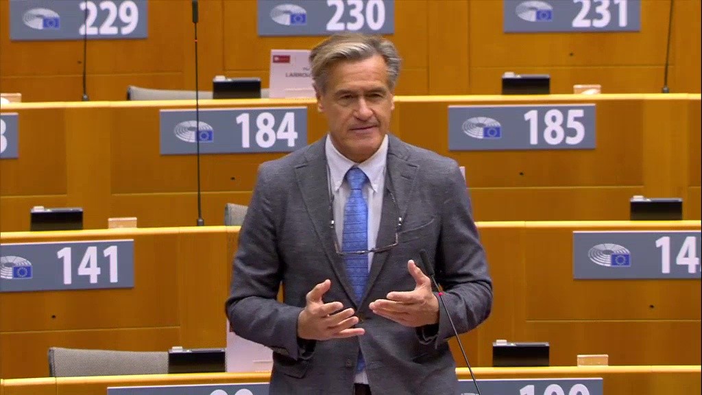 Intervención en el Parlamento Europeo el 12 noviembre