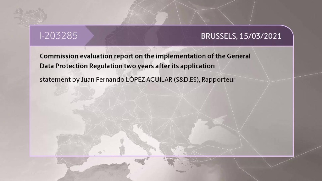 Informe de evaluación de la Comisión sobre la implementación del Reglamento General de Protección de Datos