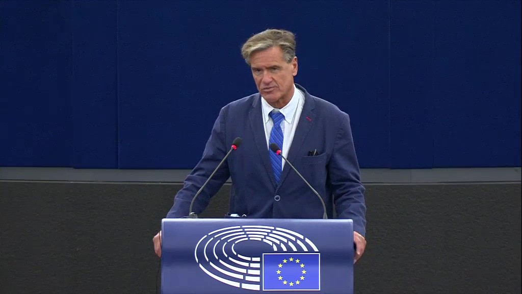 Intervención en el Pleno del Parlamento Europeo en Estrasburgo el 7 de julio