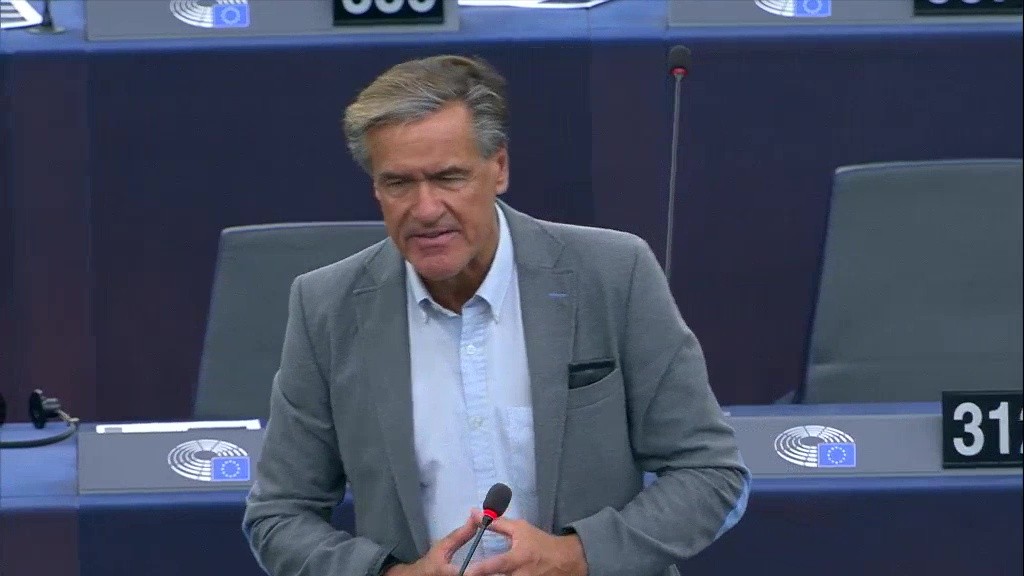 Intervención en el Parlamento Europeo en Estrasburgo el 17 octubre