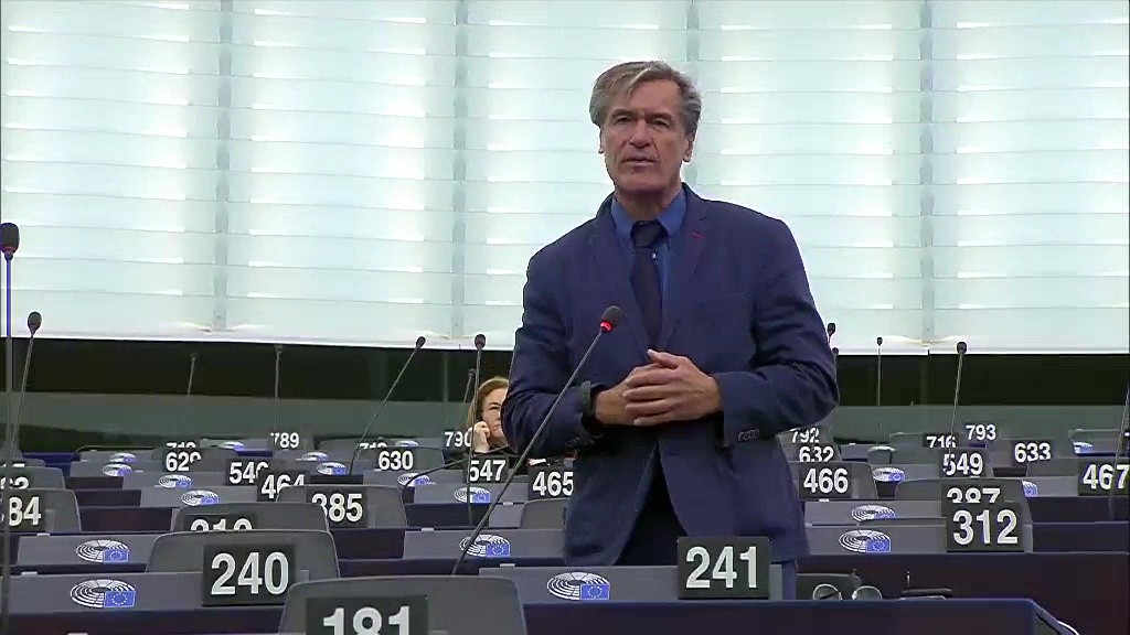 Intervención en el pleno de Parlamento Europeo en Estrasburgo el 14 diciembre