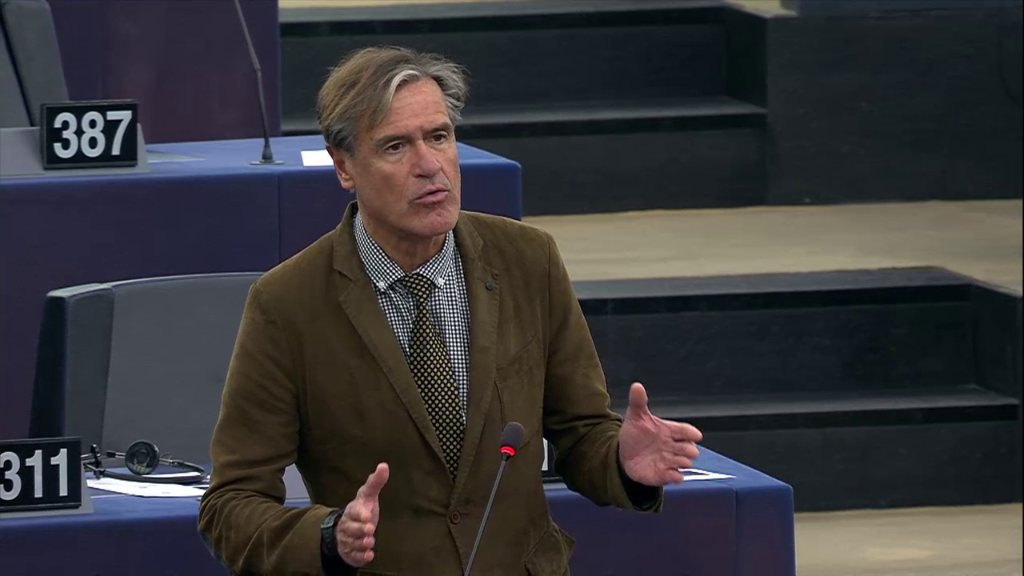 Intervención en el Pleno del Parlamento Europeo en Estrasburgo el 14 febrero a las 18:35